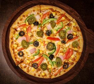 Veg Loaded Pizza (Veg-1)