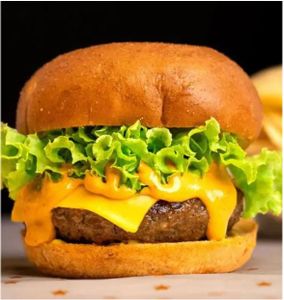 Cheesy Spicy Burger