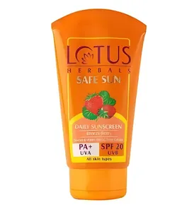Lotus Sunscreen Lotion SPF 20 50g