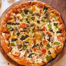 Veg Mushroom Cheese Pizza Big