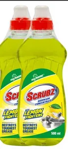 Scrubz Dishwash Lemon (500ml +500ml)