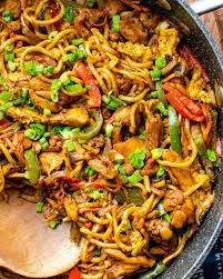 Chicken Singapore Noodles