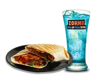 Mexican salsa wrap + Any mojito