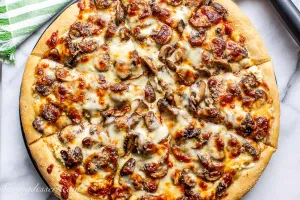 Mushroom Pizza