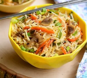 Mushroom Fried Rice