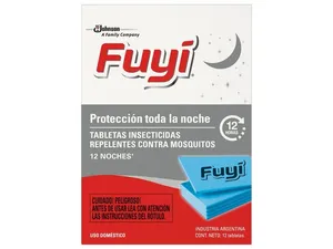 Fuyi Tabletas Contra Moaquitos x 12