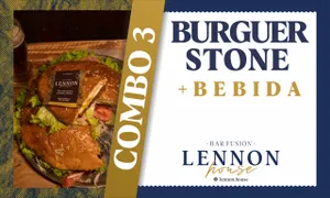 PROMO 3 - BURGER STONE + BEBIDA