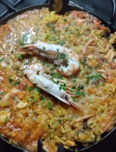 Paella para dos personas