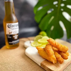 Langostinos fritos x5
