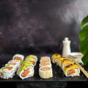 Combinado salmón y langostinos X60