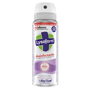 Lysoform aerosol desinfectante lavanda x285 ml