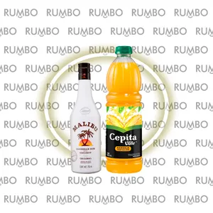 Malibu 750ml + Cepita 1.5L