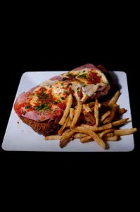 Milanesa napolitana de carne