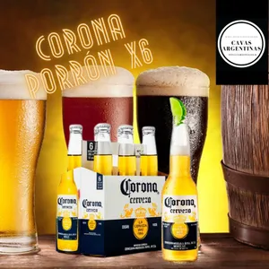 Corona six pack porrón