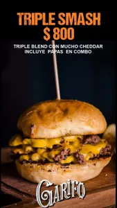 Hamburguesa Triple Smash