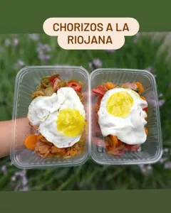 Chorizos a la riojana
