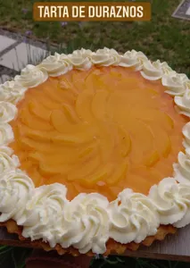 Tarta de Duraznos