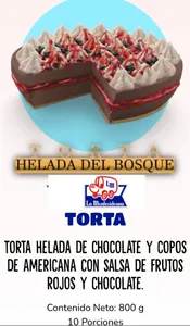 Tortas Heladas 800g 10 porciones