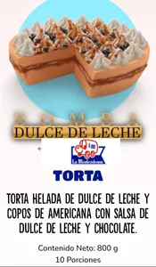 Torta HELADA 800g 10 porciones