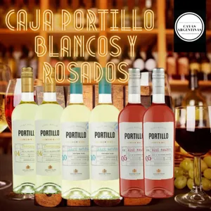 Caja Portillo Blancos y Rosados