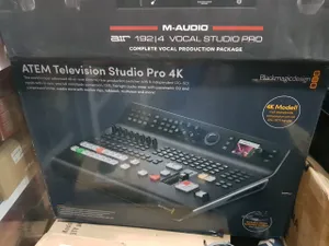 Blackmagic Atem television studio pro 4k. 8 channel all SDI ports video mixer
