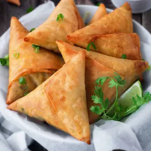 Fries Samosas