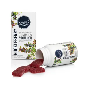 Huckleberry CBD Gummies | 250mg | 10-pack