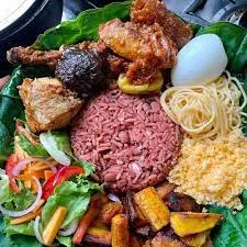 Waakye all in one