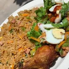 Fried rice with chicken
