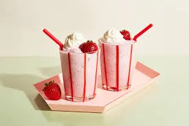 Strawberry milkshake