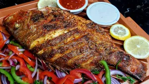 Grilled tilapia