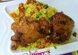 Fried rice with chicken