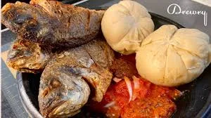 Banku & Fried Fish