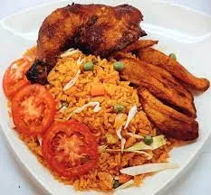 Jollof with chicken