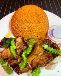 Jollof with Pork Chops