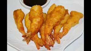 Golden fried shrimp