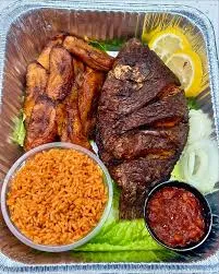 Jollof Rice with fish