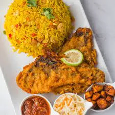 Fried Rice with Fish
