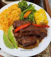 pork ribs with rice