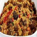 Assorted meat fried rice