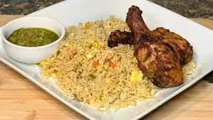 Fried rice with chicken