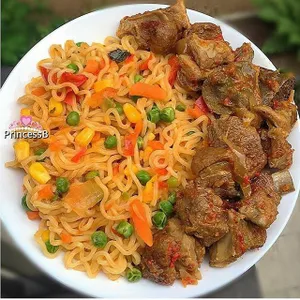 Noodles (Beef, chicken and egg )