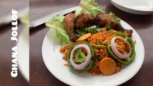 Jollof Rice with Chicken