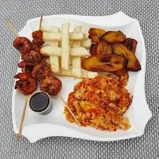 Fried Yam with egg