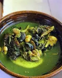 Fufu with Ebunuebunu soup
