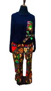 Trousers with top dress