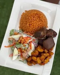 jollof with goat