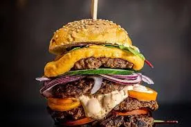 Quard Cheese burger