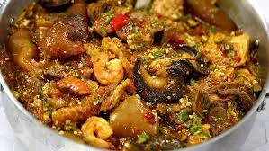 Okra soup
