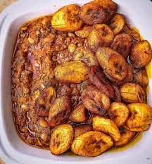 Beans Stew With Plantain
